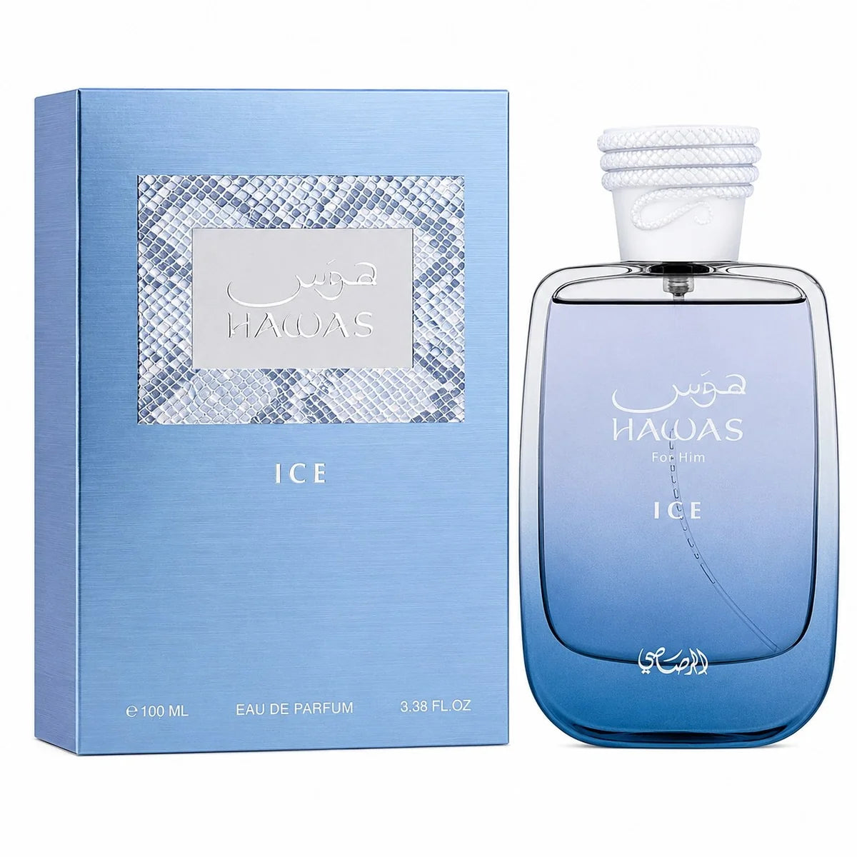Locion Hawas Ice - Rasasi EDP 100ml