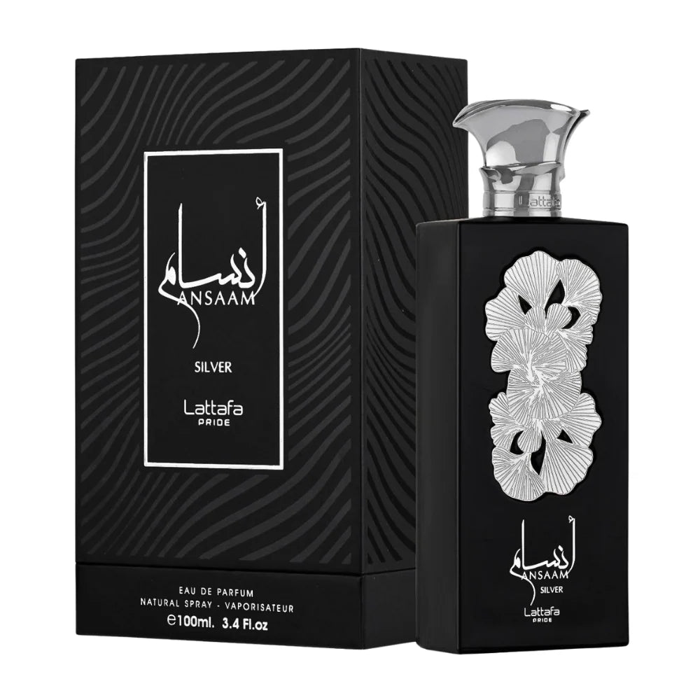Locion Ansaam Silver - Lattafa EDP 100ml