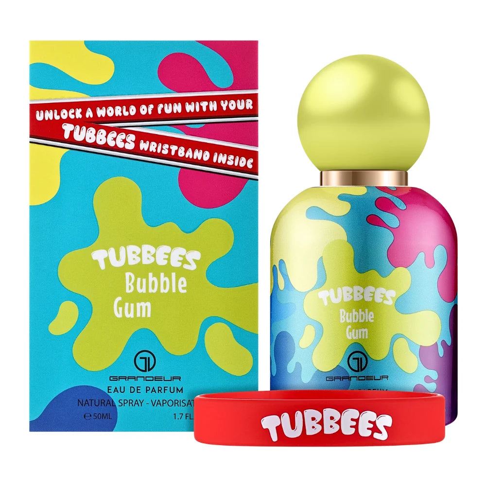 LOCION TUBBEES BUBBLE GUM - GRANDEUR EDP 50ML
