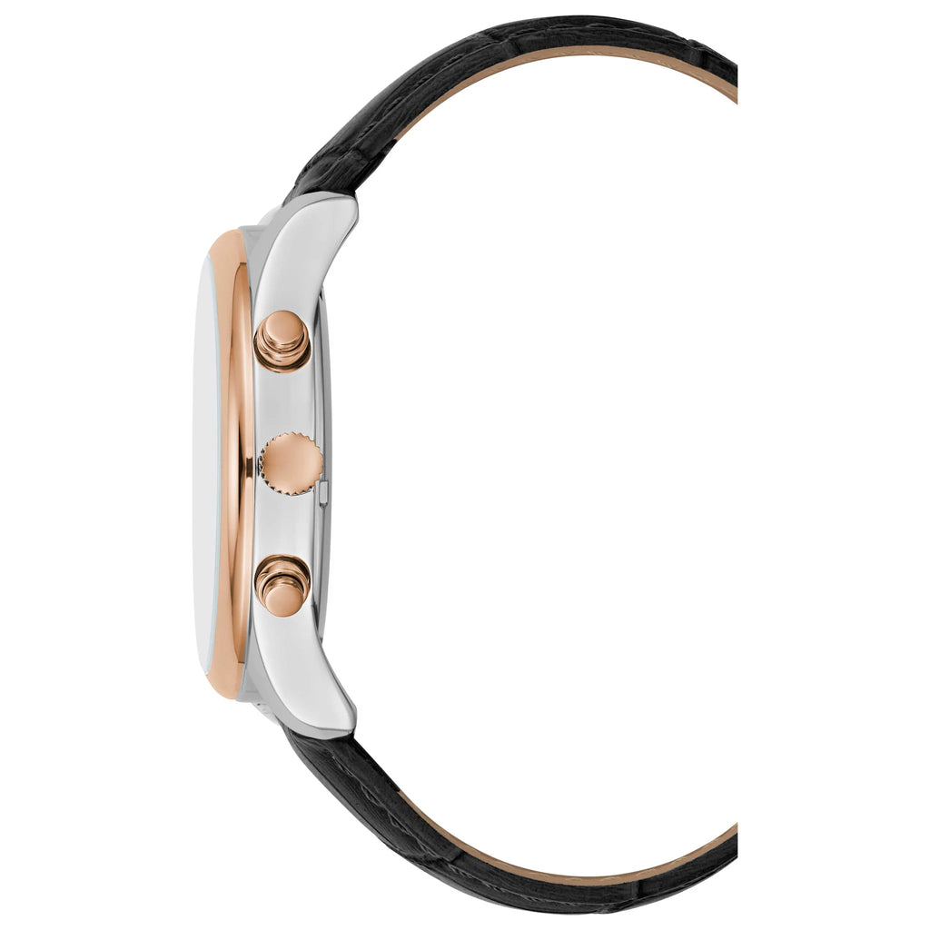 KENNETH COLE - ROYAL WHITE LEATHER STRAP - RELOJ HOMBRE