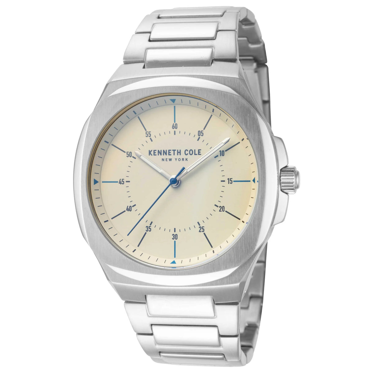 KENNETH COLE - CLASSIC PEARL FORGED STEEL - RELOJ HOMBRE