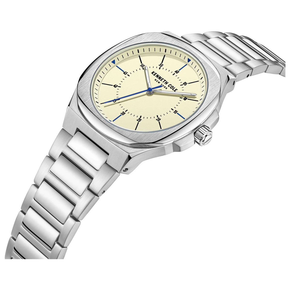 KENNETH COLE - CLASSIC PEARL FORGED STEEL - RELOJ HOMBRE