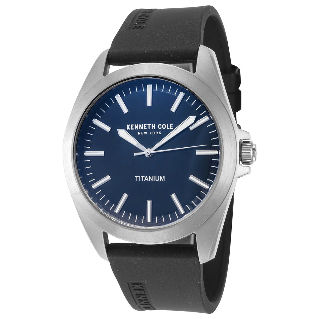 KENNETH COLE - TITANIUM SILICON STRAP - RELOJ HOMBRE