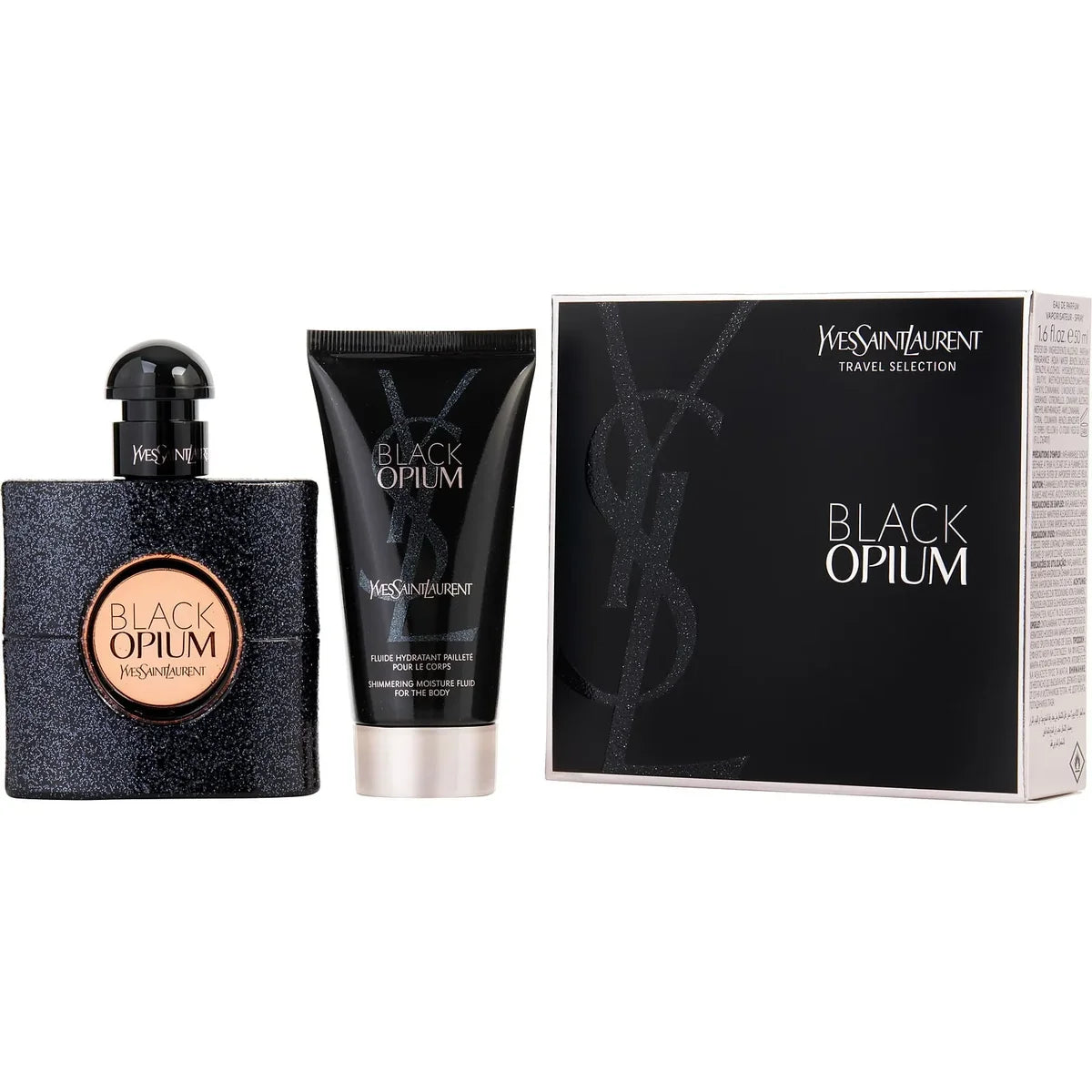 SET YVES SAINT LAURENT BLACK OPIUM EDP 90ML